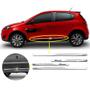 Imagem de Kit Friso Lateral Personalizado Modelo Slim Inferior Cor Cromado Palio G5 2012 a 2020 4 Portas