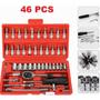 Imagem de Kit funcional com 46 ferramentas leves e práticas para consertos.