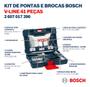 Imagem de Kit Furadeira Impacto Parafusadeira Bosch Gsb13re 750w Bivolt Com 41 Peças