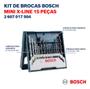 Imagem de Kit Furadeira Impacto Parafusadeira Bosch Gsb13re 750w Bivolt E 15 Brocas