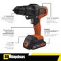 Imagem de Kit Furadeira Parafusadeira a Bateria Matrix 20V 6 em1 MTX20K6A-BR Black&Decker