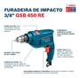 Imagem de Kit Furadeira Parafusadeira De Impacto Bosch 450w 220V 127V