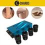 Imagem de Kit Gabarito para Furos Chanfrados + Gabarito Jig Esquadro