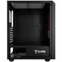 Imagem de Kit Gabinete Gamer Mid Tower Suporta Water Cooler e 6 Fans Vidro  Temperado + 6 Unid Cooler Fan 120mm V.Ring 5.0 Led Fixo 5 Cores