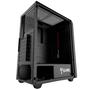 Imagem de Kit Gabinete Gamer Mid Tower Suporta Water Cooler e 6 Fans Vidro  Temperado + 6 Unid Cooler Fan 120mm V.Ring 5.0 Led Fixo 5 Cores