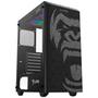 Imagem de Kit Gabinete Gamer Zilla Suporta Até 6 Fans e Water Cooler Com Vidro  Temperado + Water Cooler Pcyes Argb Tdp 200W + Cooler P/ Processador Intel I30 92mm  Cooler Master Para Intel