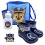 Imagem de Kit Galocha Infantil E Mochila Infantil Patrulha Canina E Squeeze