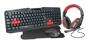 Imagem de Kit Gamer 4x1 Teclado Headset Mouse Mousepad Knup Kp-2061