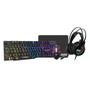 Imagem de Kit Gamer 4x1, Teclado + Mouse + Headset + Mouse Pad, RGB