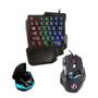 Imagem de Kit Gamer Android - Mouse Gamer 3200dpi, Teclado FPS e Fone BT Gamer Bass Boost