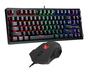 Imagem de Kit Gamer Bright - Teclado Mecanico RGB, USB-GTC559 + Mouse Gamer c/fio Usb 6 Botões 3600Dpi 0462