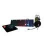 Imagem de Kit Gamer Combo Argos Teclado +Mouse +Headset + Mousepad Oex