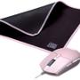 Imagem de Kit Gamer Combo Arya Mouse 2400 DPI + Mouse pad Speed Rosa MC104 OEX