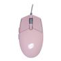 Imagem de Kit Gamer Combo Arya Mouse 2400Dpi + Mousepad Rosa Mc104 Oex