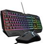 Imagem de Kit Gamer HP com Teclado e Mouse RGB com Fio