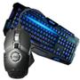 Imagem de Kit Gamer Iluminado Teclado Bk-G35 + Mouse Led Kp-V43 Knup