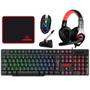 Imagem de Kit Gamer Kross Mouse,teclado,Headset,Mouse Bungee e Pad/Mouse Original com NF