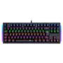 Imagem de KIT Gamer Led Teclado Mecânico Rainbow  + Mouse 7 Botões 4800 DPI + Mouse Pad Gamer B