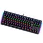 Imagem de KIT Gamer Led Teclado Mecânico Rainbow  + Mouse 7 Botões 4800 DPI + Mouse Pad Gamer B