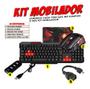 Imagem de Kit Gamer Mobilador Para Celular Com Teclado + Mouse Gamer 3200Dpi