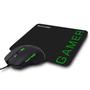 Imagem de Kit Gamer Multi - Mouse + Mousepad Speed, Pequeno, Verde - MO273