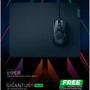 Imagem de Kit Gamer Razer Victory Bundle 2021 Viper, Mouse Viper Gaming, 16.000DPI + Mousepad Gigantus V2, Macio, Preto - RZ83-02550100-B3U1