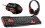 Imagem de Kit Gamer Red Teclado + Mouse + HeadPhone