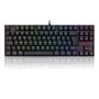 Imagem de Kit Gamer Redragon RGB, Headset Lamia 2 Surround 7.1 + Teclado Kumara Switch Outemu Blue + Mouse Cobra M711 12400 DPI, Preto - S125