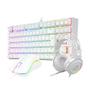 Imagem de Kit Gamer Redragon RGB Headset Lamia 2 Surround 7.1  + Teclado Kumara Switch Outemu Blue + Mouse Cobra V2, 12400DPI, Branco - S125W