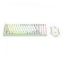 Imagem de Kit gamer redragon teclado e mouse ultimate gaming rig rgb branco e verde s134