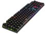 Imagem de Kit Gamer Teclado Mecanico Abnt2 Português Full Size Switch Blue Anti Ghosting e Caixa de Som Tipo Torre/Soundbar 12W Led RGB