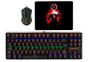 Imagem de KIT Gamer Teclado Mecânico Daksa Led REDRADON +Mouse  RGB 7 Botões 10.000 DPI REDRADON + PAD G-FIRE