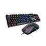 Imagem de Kit Gamer Teclado Mecanico E Mouse Usb 800/1200/1400/4800/6400/20000dpi Mamba Viper Pro