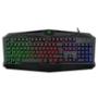 Imagem de KIT Gamer Teclado Tanker Rainbow T + Headset P2 + Mouse Led 3.200 DPI  + Mouse Pad