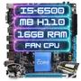Imagem de Kit Gamer Upgrade Intel i5-6500 + Placa Mãe H110 + 16GB RAM DDR4 + Cooler CPU + Wifi