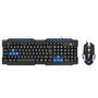 Imagem de Kit Gamer Vinik VX Gaming Grifo - Teclado, ABNT2, Preto/Azul + Mouse, LED Azul - 30087