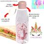 Imagem de Kit Garrafa 530ml + conjunto 3 potes Conect Unicórnio Plasutil