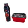 Imagem de Kit Garrafa 600ml e Marmita 850ml Homem Aranha - Plasútil