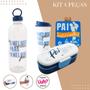 Imagem de Kit Garrafa 900ml + Copo Viagem Style 500ml + Marmita Fit Duo Especial Dia dos Pais Presente Uatt