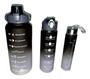 Imagem de Kit Garrafa de Agua Motivacional 2L 900ml 500ml Personalizada