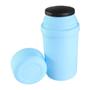 Imagem de Kit Garrafa Paris 500ml Garrafa Fano 250ml e Pote Dosador 300ml Unibaby Azul