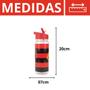 Imagem de Kit Garrafa Squeeze 450ml Time Flamengo C/ Mochila Tipo Saco - Licenciada Oficial