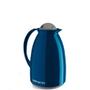 Imagem de Kit Garrafa Térmica Café Prático com Açucareiro com Colher e Suporte para Filtro - Azul