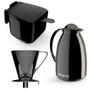 Imagem de Kit Garrafa Térmica Unitermi Café Prático com Açucareiro - 650ml