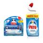 Imagem de Kit Gel Adesivo Sanitário Pato c/ Aplicador Marine 38g + Pato Limpador Sanitário Marine 750ml