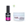 Imagem de Kit Gel Led Uv Autonivelante Nude 24G + Top Coat Brilho 10G