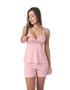 Imagem de Kit Gentante Robe Feminino + Babydoll Pijama Baby Doll Amamentação