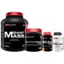 Imagem de Kit Giant Mass 3Kg+ Power Creatina 100G+ Bcaa 100G