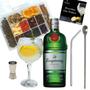 Imagem de Kit Gin Tanqueray + Kit Drink Especiarias + 1 Taça Vidro