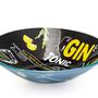 Imagem de Kit gin travessa de vidro retangular 26cm 2 tigela bowl 16cm